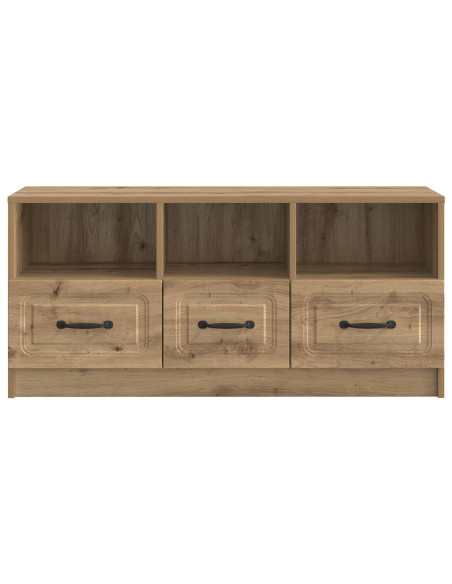 Mobile TV con cassetto Rovere Artigianale 102 x 34,5 x 47 cm