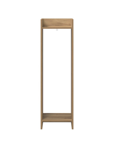 Supporto per piante 2 pcs Rovere Artigianale 30 x 30 x 100 cm