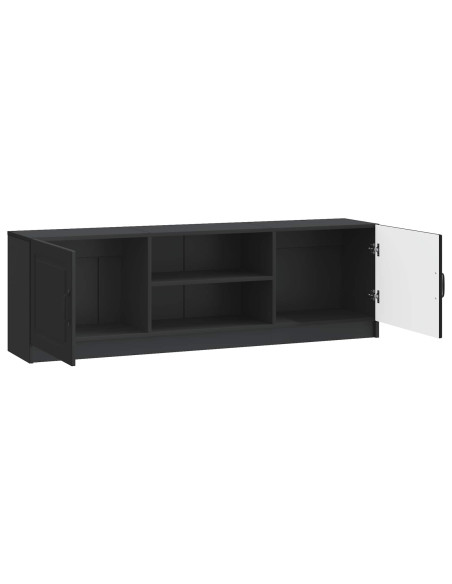 Mobile TV Nero 150 x 31 x 47 cm Legno ingegnerizzato