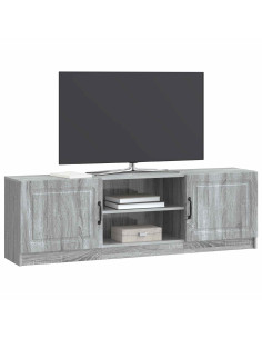 Mobile TV Grigio Sonoma 150 x 31 x 47 cm Legno ingegnerizzato 2