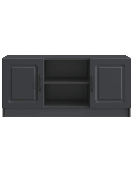 Mobile TV Nero 102 x 34,5 x 47 cm Legno ingegnerizzato