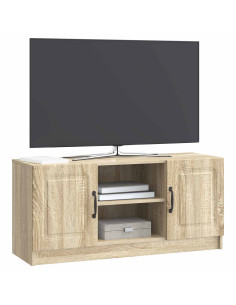 Mobile TV Rovere Sonoma 102 x 34,5 x 47 cm Legno ingegnerizzato 2