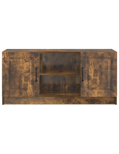Mobile TV Rovere Fumo 102 x 34,5 x 47 cm Legno ingegnerizzato