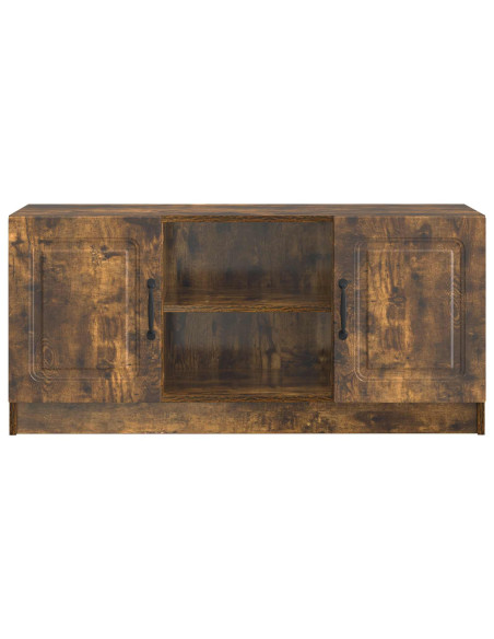 Mobile TV Rovere Fumo 102 x 34,5 x 47 cm Legno ingegnerizzato
