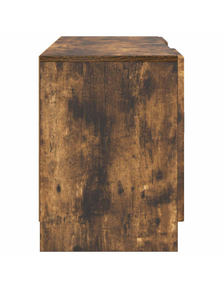 Mobile TV Rovere Fumo 102 x 34,5 x 47 cm Legno ingegnerizzato