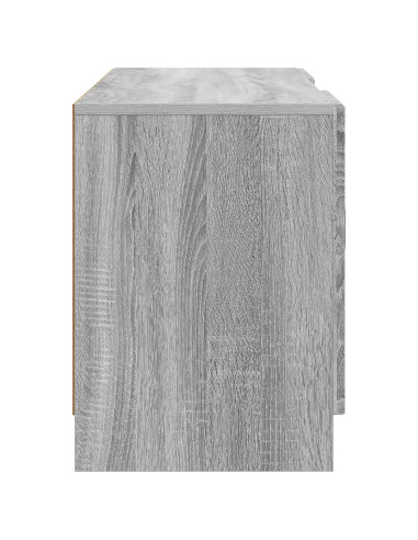Mobile TV Grigio Sonoma 102 x 34,5 x 47 cm Legno ingegnerizzato