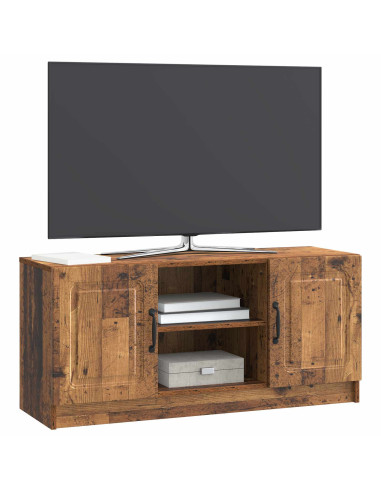 Mobile TV Legno antico 102 x 34,5 x 47 cm Legno ingegnerizzato