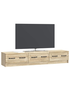 Mobile TV Rovere Sonoma 147 x 34,5 x 27 cm Legno ingegnerizzato 2