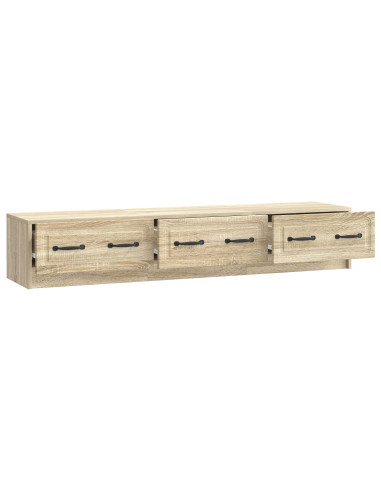 Mobile TV Rovere Sonoma 147 x 34,5 x 27 cm Legno ingegnerizzato