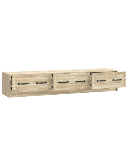 Mobile TV Rovere Sonoma 147 x 34,5 x 27 cm Legno ingegnerizzato