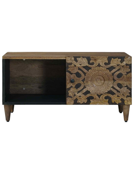 Tavolino da salotto Marrone 80 x 50 x 40 cm