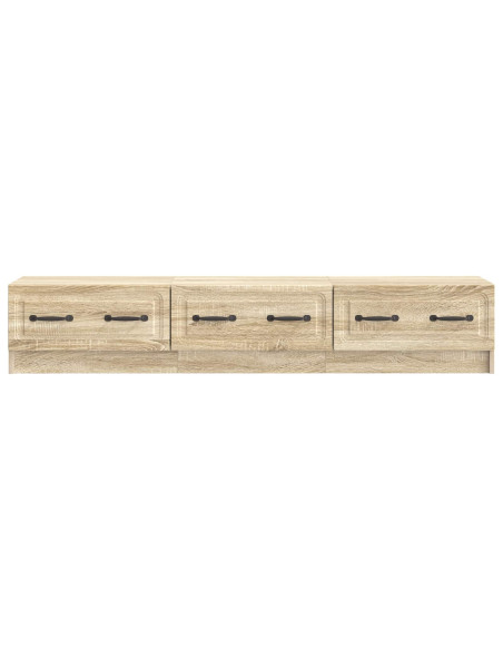 Mobile TV Rovere Sonoma 147 x 34,5 x 27 cm Legno ingegnerizzato