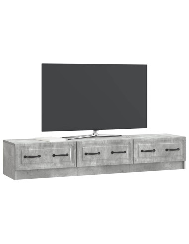 Mobile TV con cassetto Grigio Cemento 147 x 34,5 x 27 cm