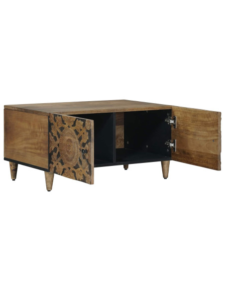 Tavolino da salotto Marrone 80 x 50 x 40 cm