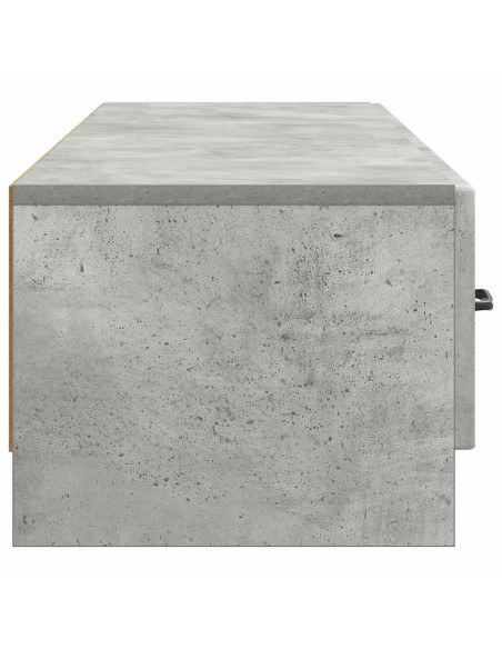 Mobile TV con cassetto Grigio Cemento 147 x 34,5 x 27 cm