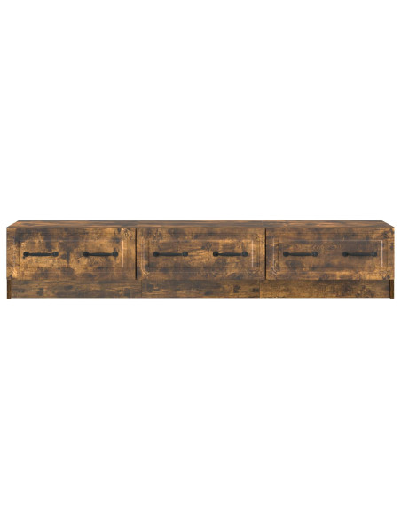 Mobile TV Rovere Fumo 147 x 34,5 x 27 cm Legno ingegnerizzato