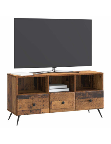 Mobile TV Legno antico 102 x 34,5 x 50 cm Legno ingegnerizzato