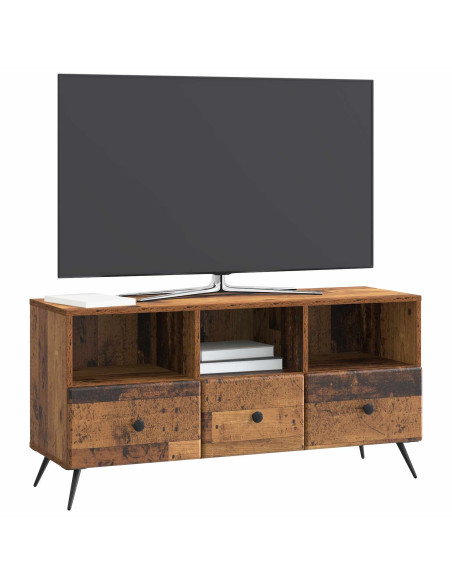 Mobile TV Legno antico 102 x 34,5 x 50 cm Legno ingegnerizzato