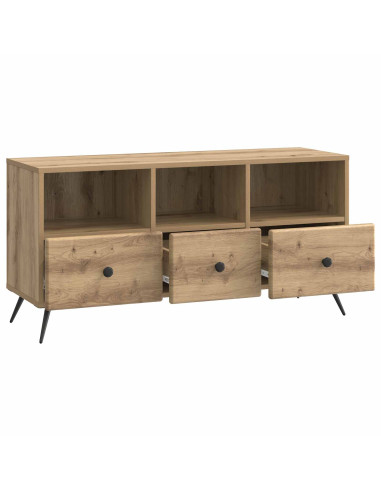 Mobile TV con cassetto Rovere Artigianale 102 x 34,5 x 50 cm