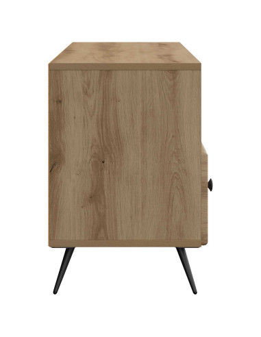 Mobile TV con cassetto Rovere Artigianale 102 x 34,5 x 50 cm