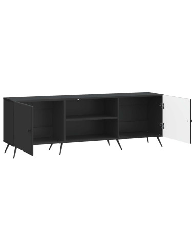 Mobile TV Nero 150 x 31 x 50 cm Legno ingegnerizzato