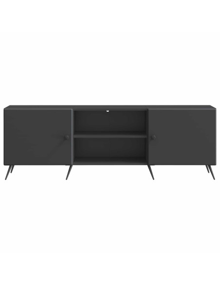Mobile TV Nero 150 x 31 x 50 cm Legno ingegnerizzato