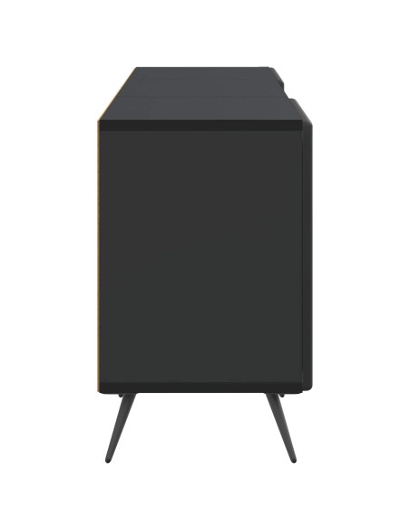Mobile TV Nero 150 x 31 x 50 cm Legno ingegnerizzato