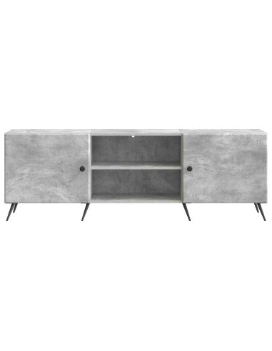Mobile TV Grigio Cemento 150 x 31 x 50 cm Legno ingegnerizzato