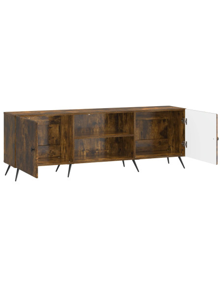 Mobile TV Rovere Fumo 150 x 31 x 50 cm Legno ingegnerizzato