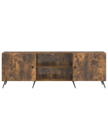 Mobile TV Rovere Fumo 150 x 31 x 50 cm Legno ingegnerizzato