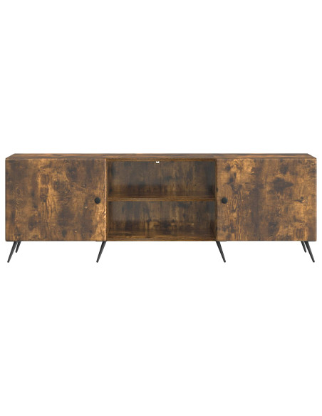 Mobile TV Rovere Fumo 150 x 31 x 50 cm Legno ingegnerizzato