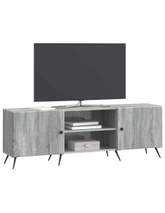Mobile TV Grigio Sonoma 150 x 31 x 50 cm Legno ingegnerizzato 2