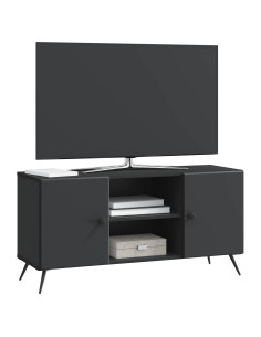 Mobile TV Nero 102 x 34,5 x 50 cm Legno ingegnerizzato 2