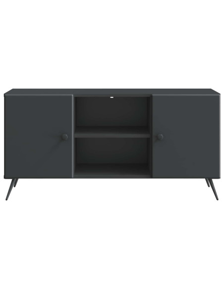 Mobile TV Nero 102 x 34,5 x 50 cm Legno ingegnerizzato