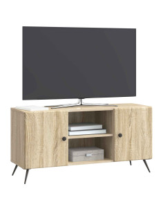 Mobile TV Rovere Sonoma 102 x 34,5 x 50 cm Legno ingegnerizzato 2