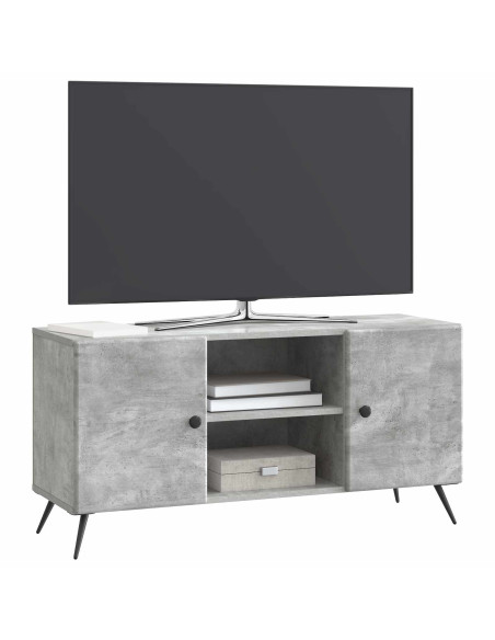 Mobile TV Grigio Cemento 102 x 34,5 x 50 cm