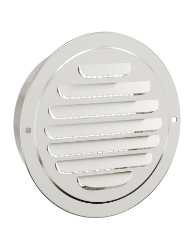 Coperture per ventilazione d'aria 4 pcs Argento 125 mm