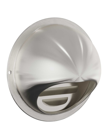 Coperture per ventilazione d'aria 8 pcs Argento 80 mm
