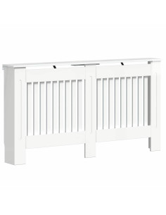 Copertura per radiatori Bianco Lucido 152 x 19 x 81,5 cm 2