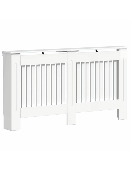 Copertura per radiatori Bianco Lucido 152 x 19 x 81,5 cm