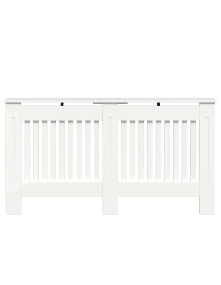 Copertura per radiatori Bianco Lucido 152 x 19 x 81,5 cm