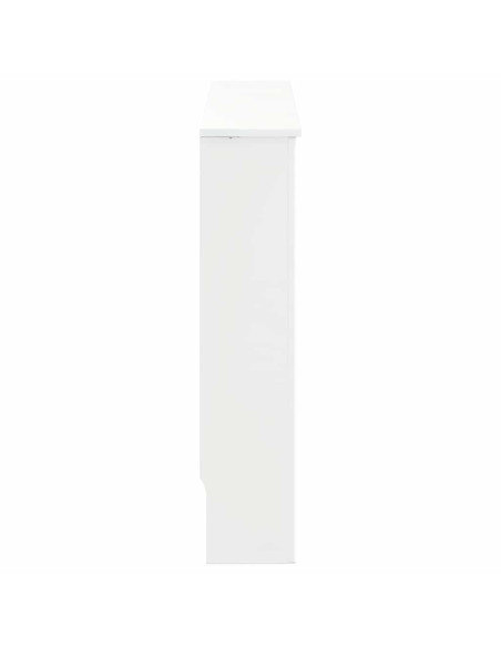 Copertura per radiatori Bianco Lucido 152 x 19 x 81,5 cm