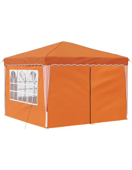 Tenda per feste a pop-up Arancione 288 x 288 x 245 cm