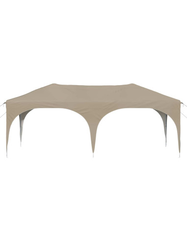 Tenda per feste a pop-up Crema 575 x 288 x 245 cm