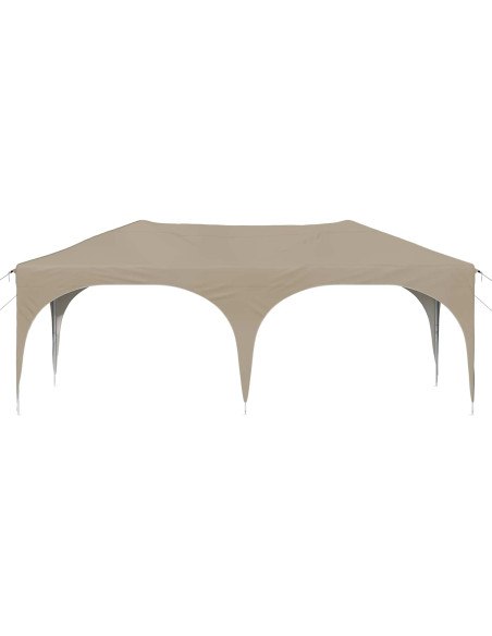 Tenda per feste a pop-up Crema 575 x 288 x 245 cm