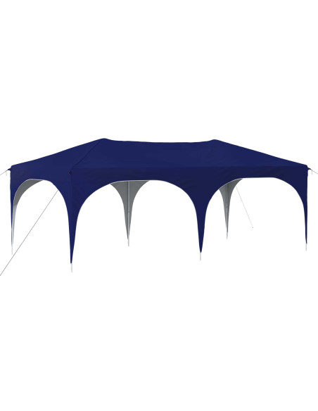 Tenda per feste a pop-up Blu 575 x 288 x 245 cm Tessuto Oxford