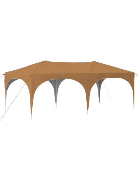 Tenda per feste a pop-up Beige 575 x 288 x 245 cm