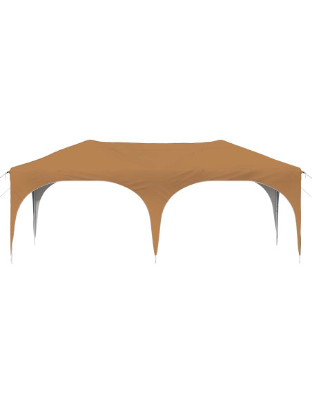 Tenda per feste a pop-up Beige 575 x 288 x 245 cm