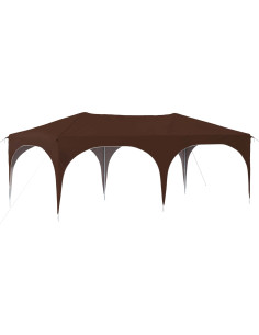 Tenda per feste a pop-up Marrone 575 x 288 x 245 cm 2