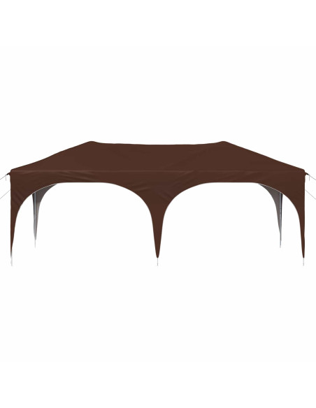 Tenda per feste a pop-up Marrone 575 x 288 x 245 cm